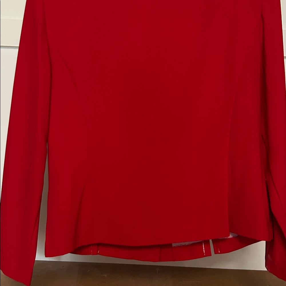 Sag Harbor Red Blazer with White Trim - Picture 6 of 6